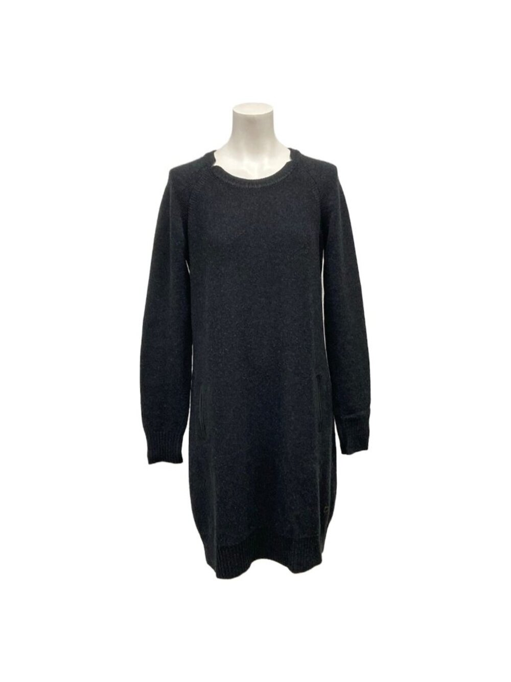 Loro Piana Dress M Dark Gray Cashmere